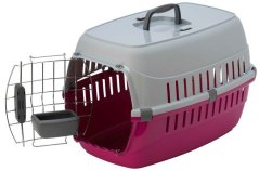 Přepravka BNL pink kovové dveře 48,5x32,3x30cm